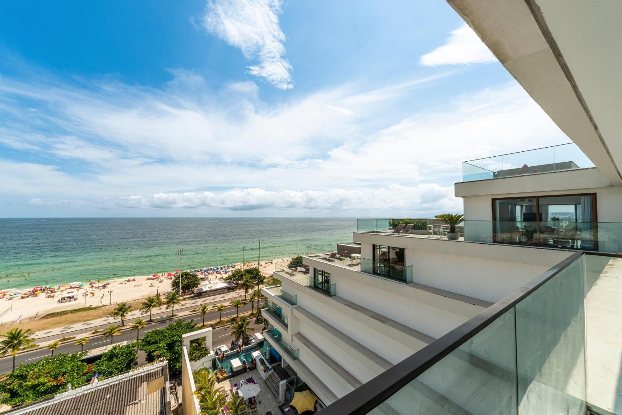Lifestyle Laghetto Collection Hotell Rio de Janeiro Exteriör bild View from the penthouse