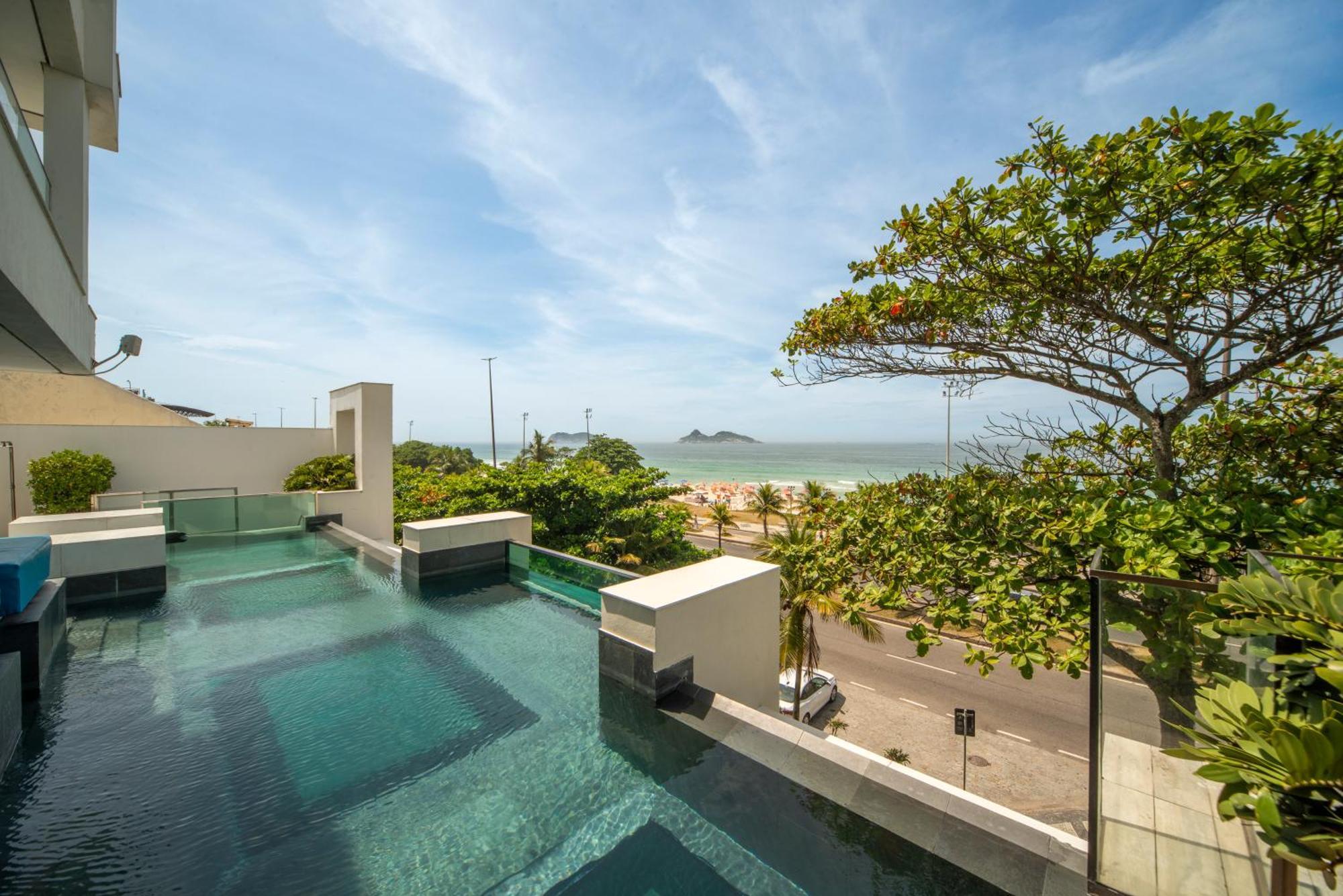 Lifestyle Laghetto Collection Hotell Rio de Janeiro Exteriör bild The swimming pool at the hotel